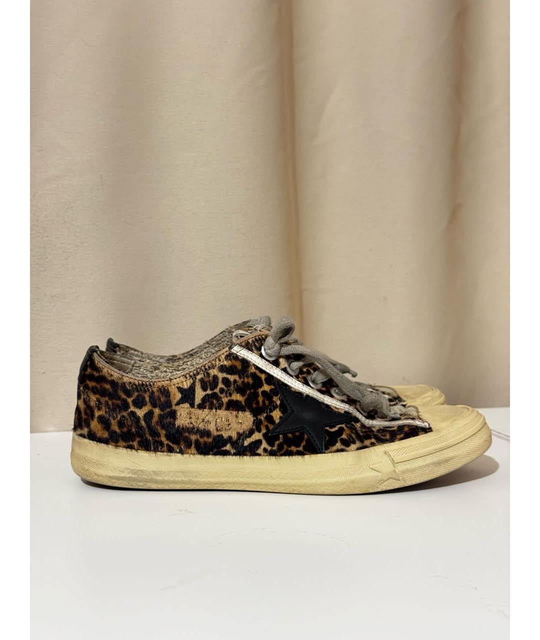 GOLDEN GOOSE DELUXE BRAND Коричневые кеды, фото 5