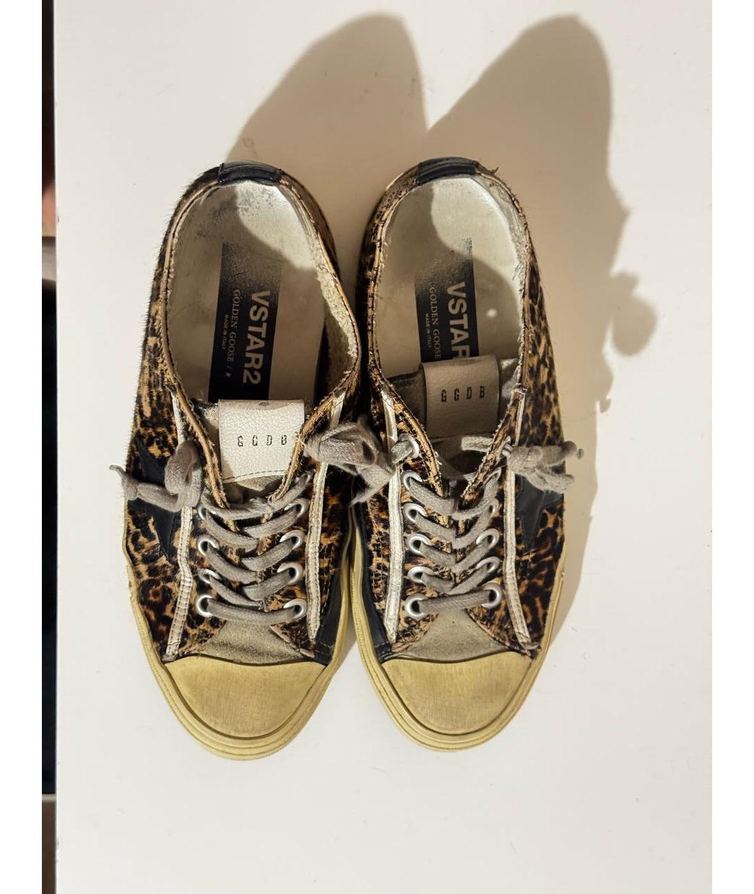 GOLDEN GOOSE DELUXE BRAND Коричневые кеды, фото 3