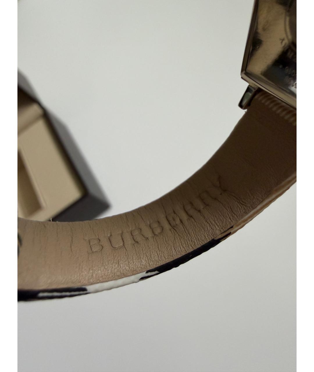 BURBERRY Бежевые часы, фото 5