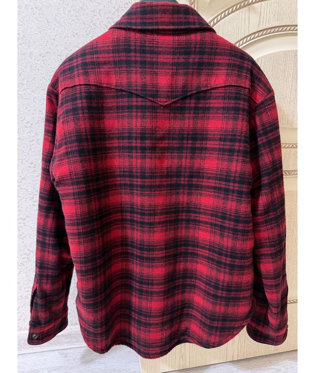 SAINT LAURENT Красный шерстяной жакет/пиджак, фото 2