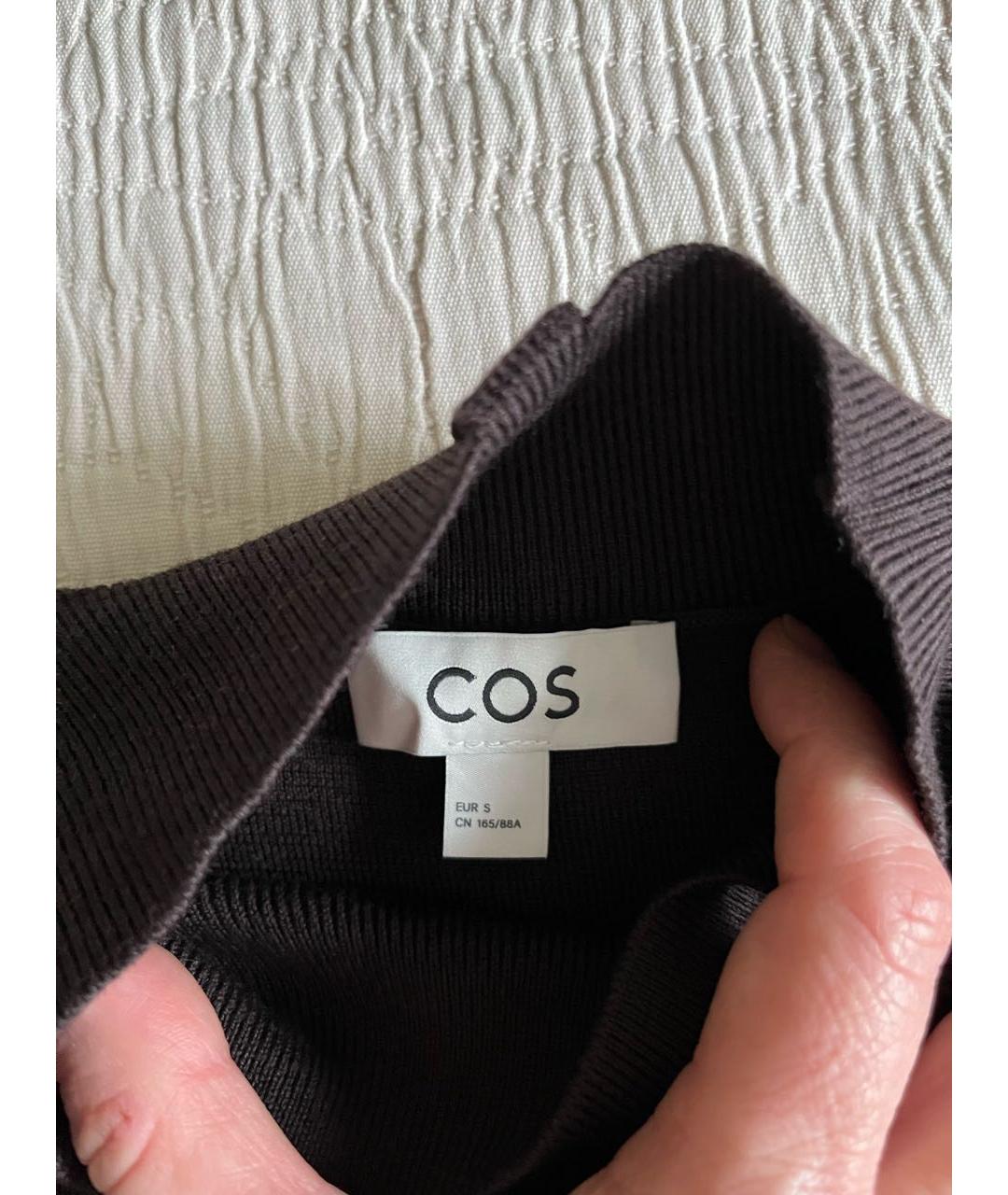 COS Бордовая шерстяная блузы, фото 6