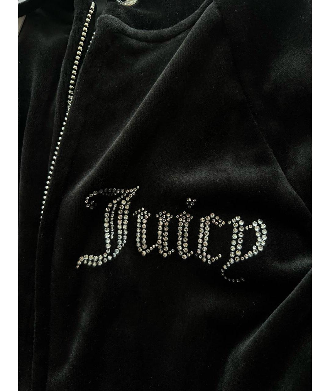 JUICY COUTURE Черный велюровый спортивные костюмы, фото 4