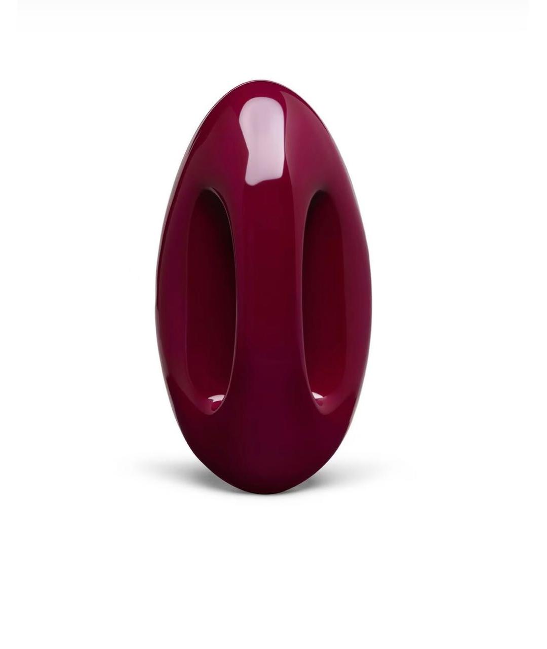 ALAIA Бордовая сумка с короткими ручками, фото 4