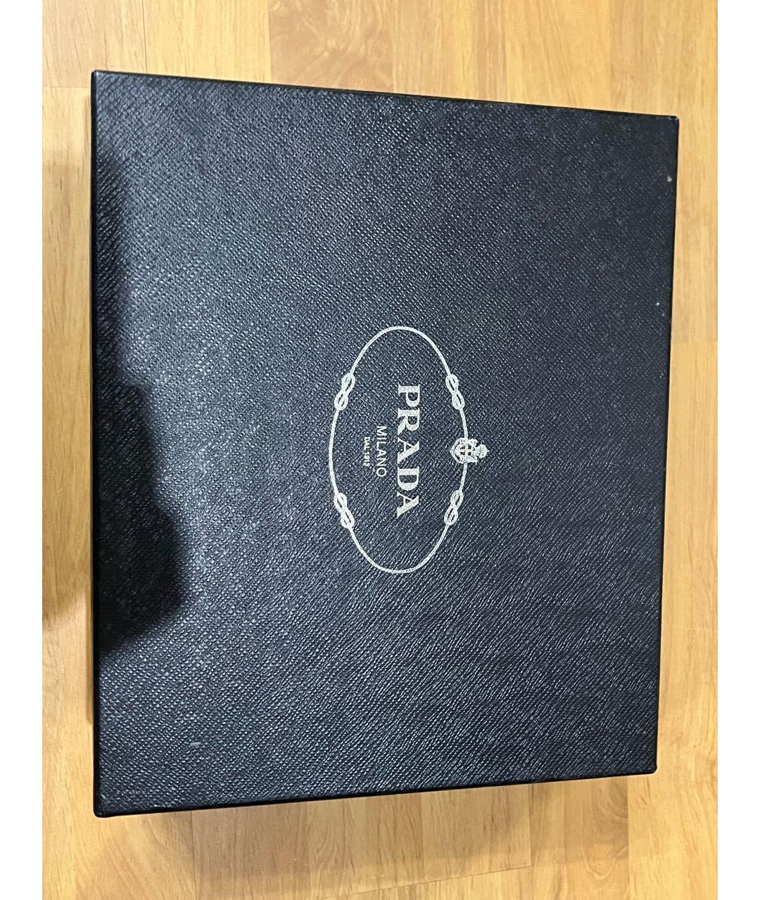 PRADA Коричневые кожаные туфли, фото 8