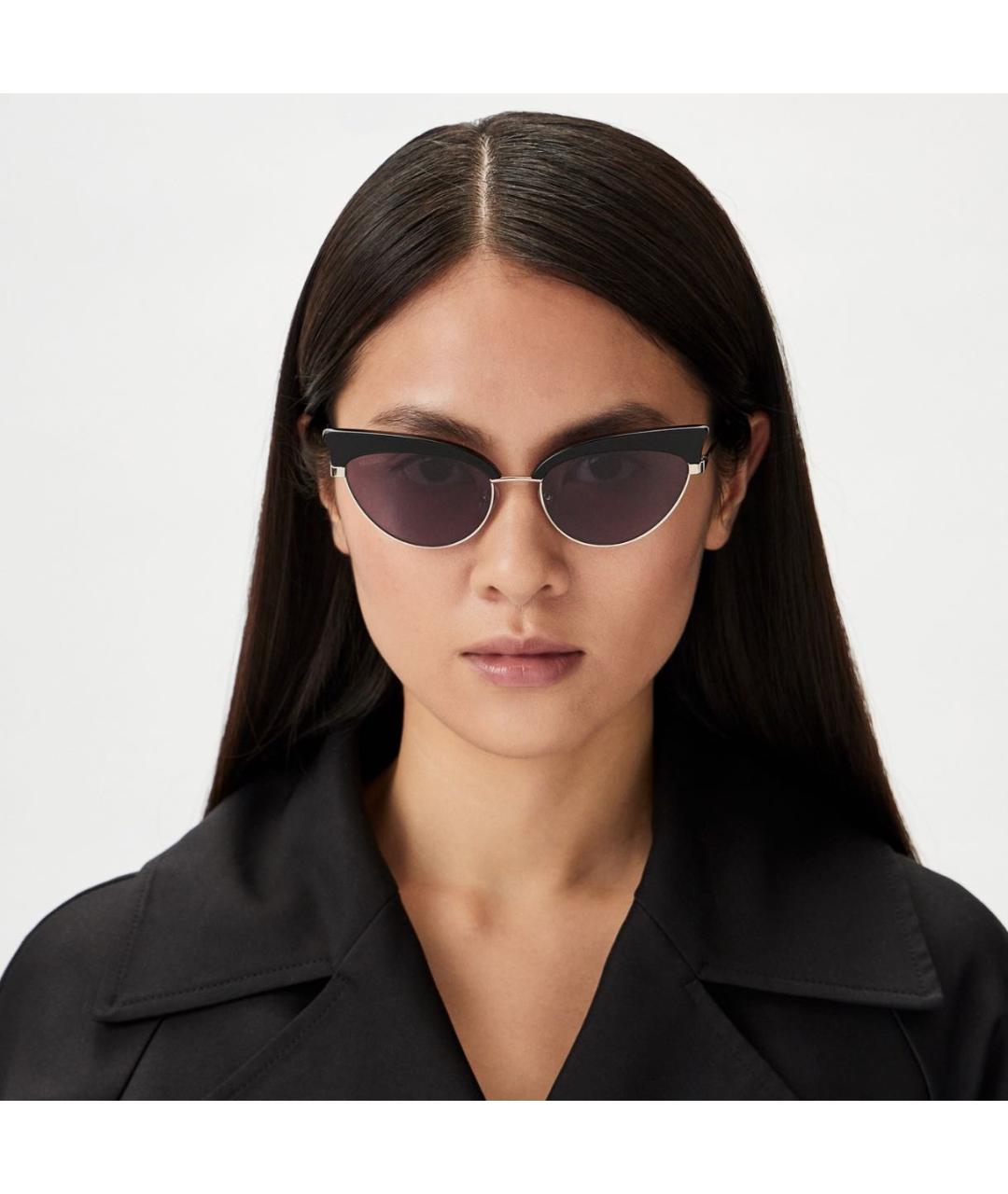 MAX&CO Черные пластиковые солнцезащитные очки, фото 6