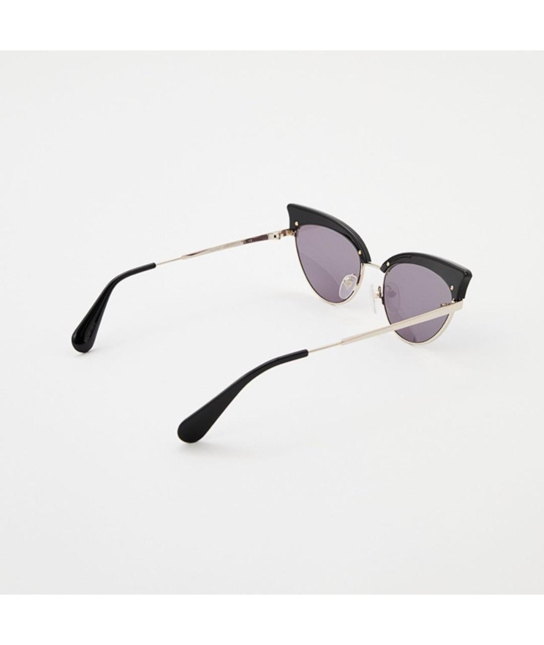 MAX&CO Черные пластиковые солнцезащитные очки, фото 2