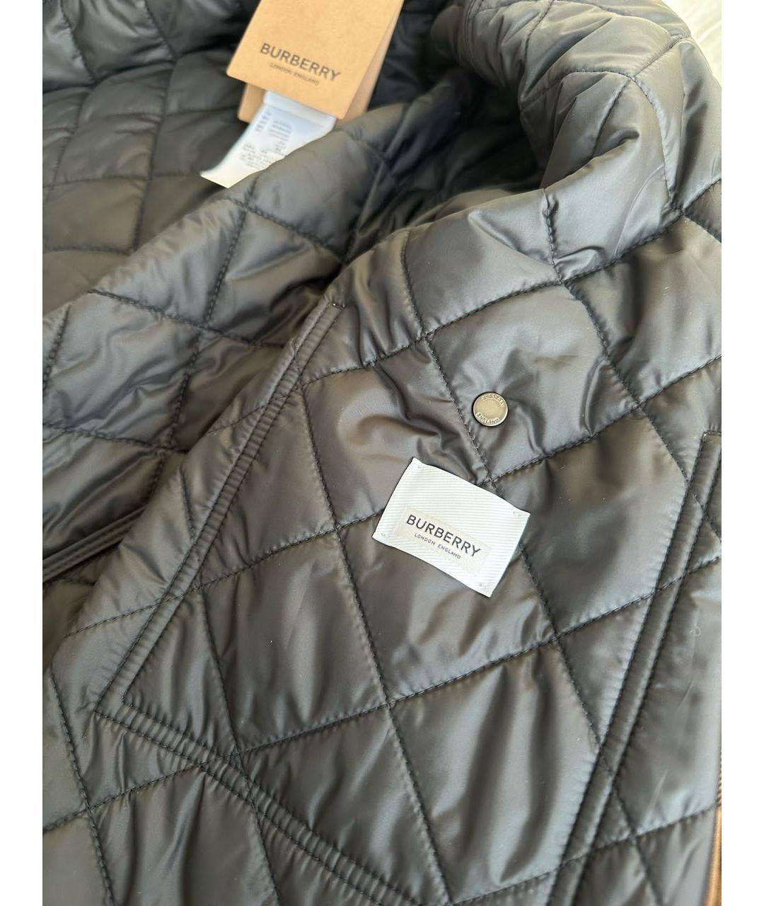 BURBERRY Бежевая хлопковая куртка, фото 3