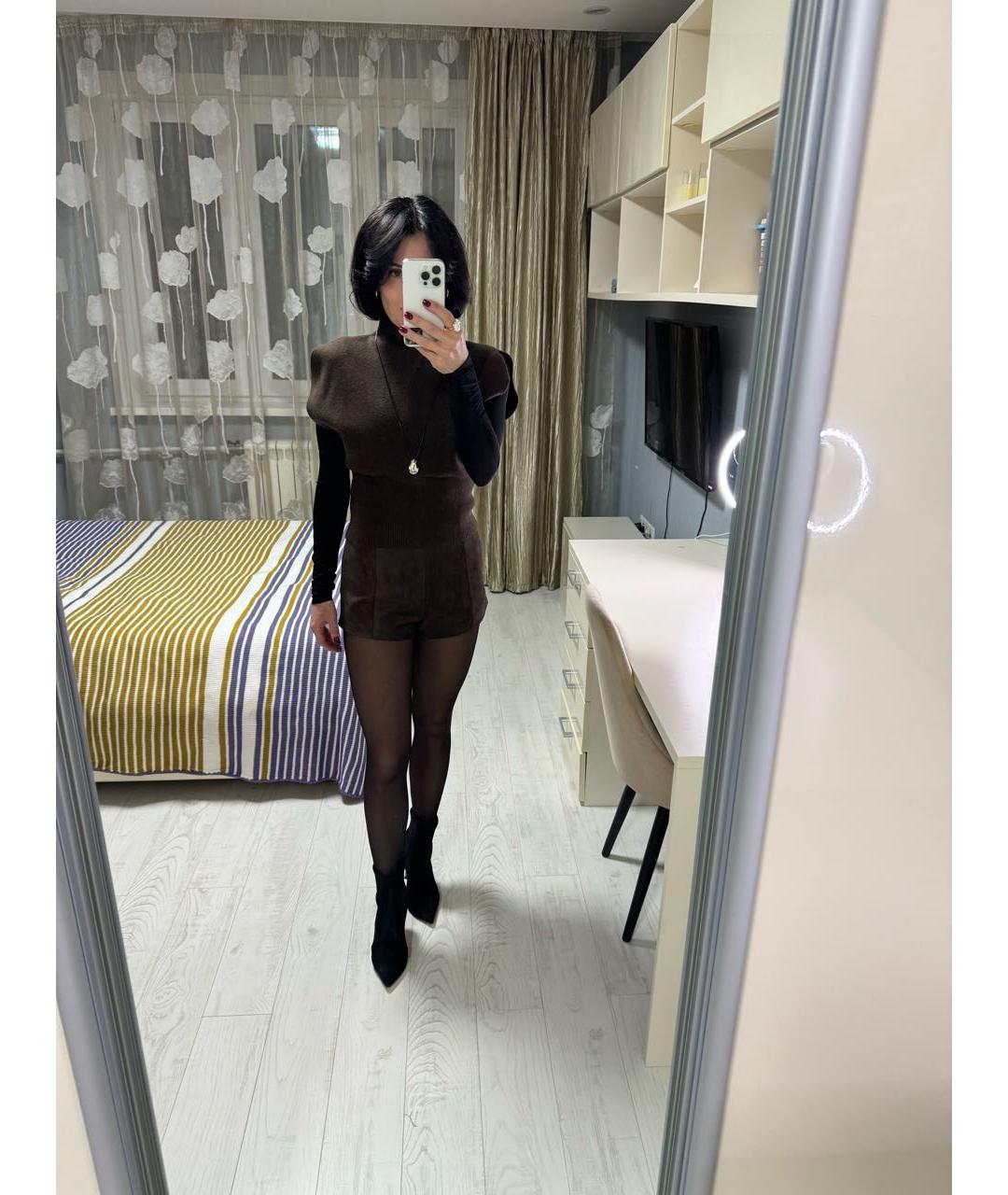 CASADEI Черные замшевые ботильоны, фото 8