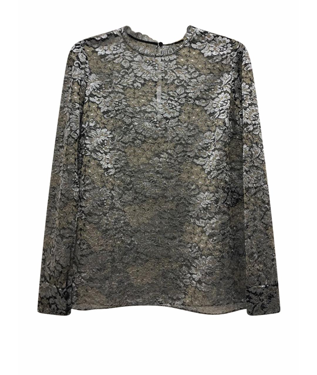 SAINT LAURENT Серебряная полиамидовая блузы, фото 1