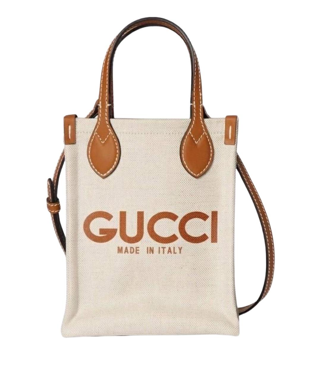 GUCCI Бежевая сумка через плечо, фото 1