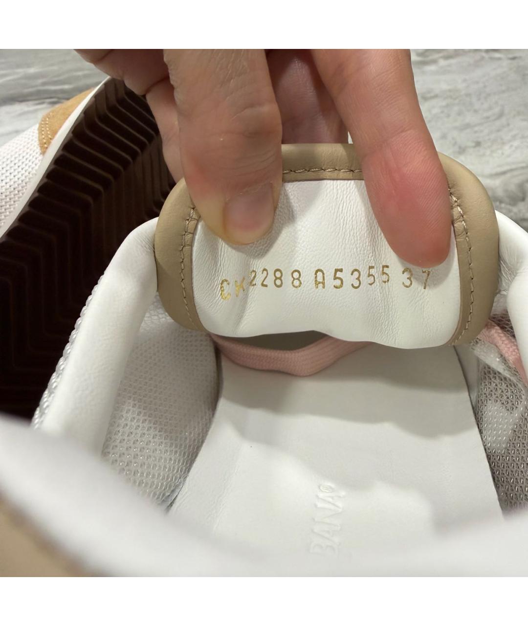 DOLCE&GABBANA Мульти текстильные кроссовки, фото 5