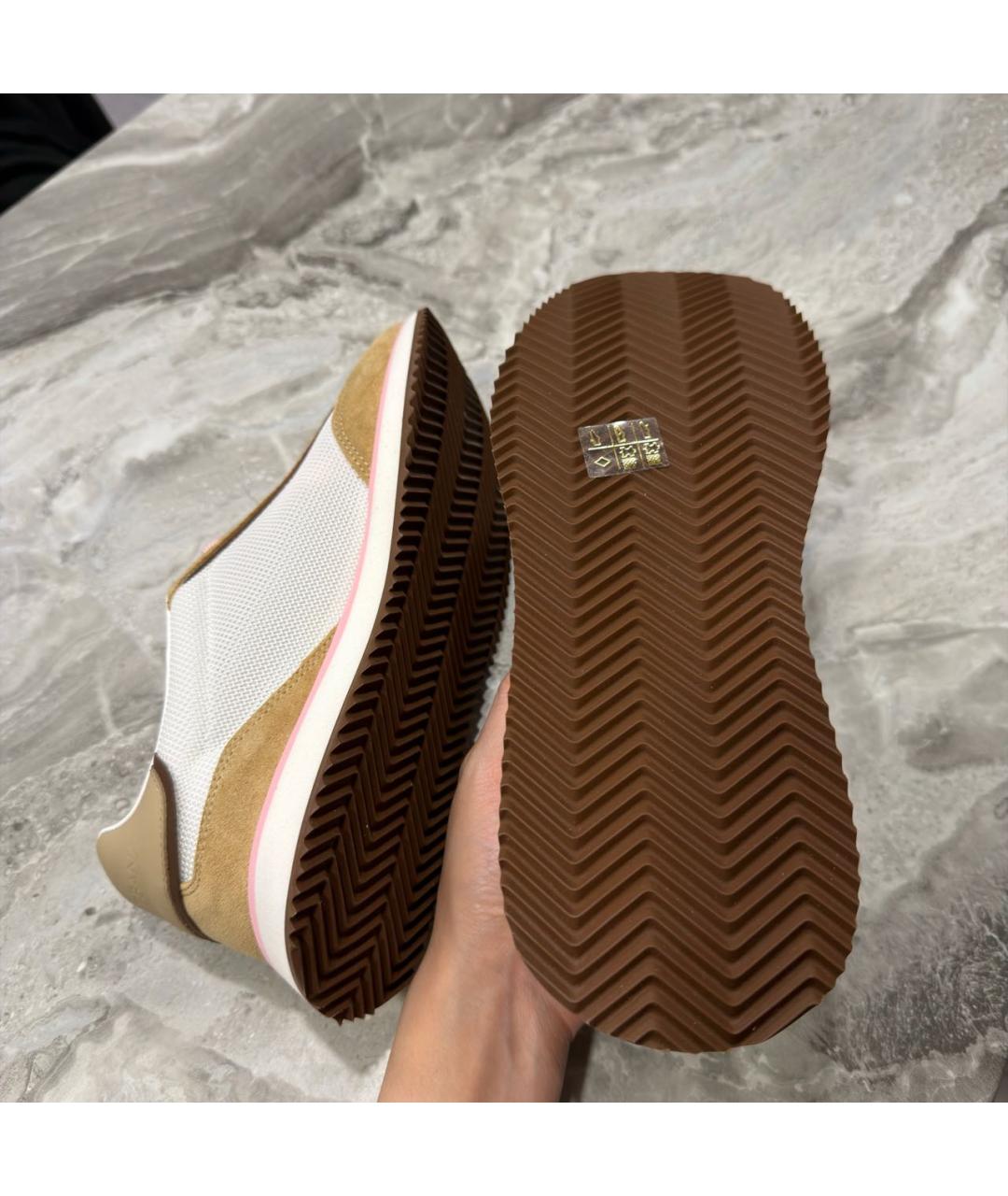 DOLCE&GABBANA Мульти текстильные кроссовки, фото 4