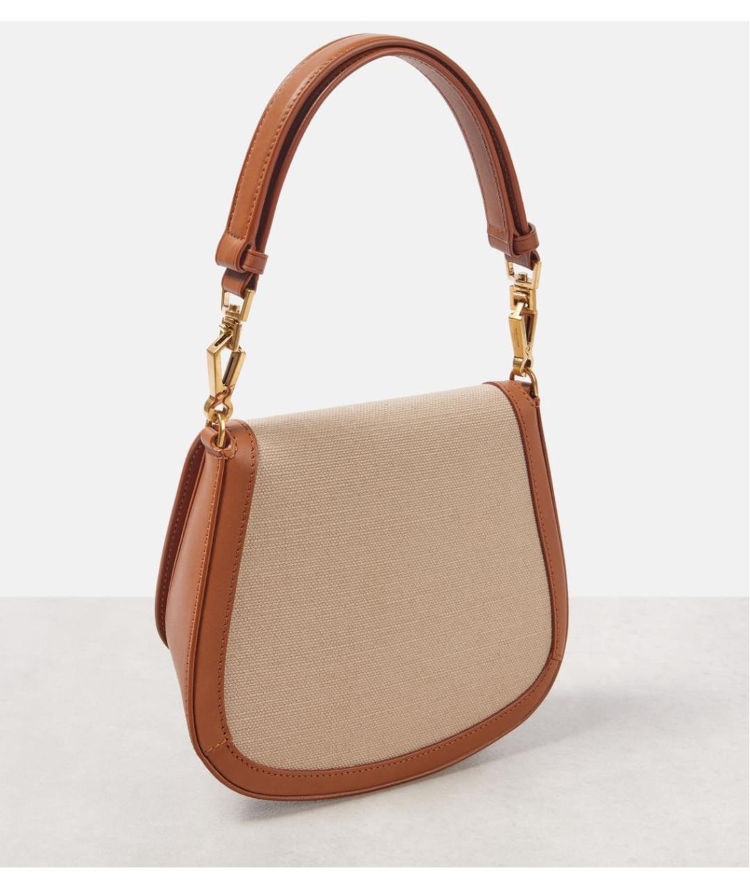 SAINT LAURENT Бежевая сумка через плечо, фото 2