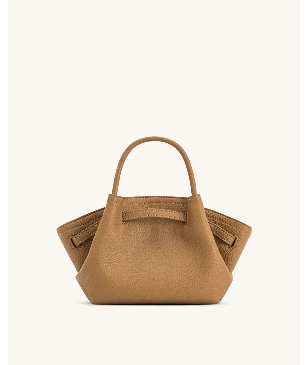 JW PEI Бежевая кожаная сумка тоут, фото 3