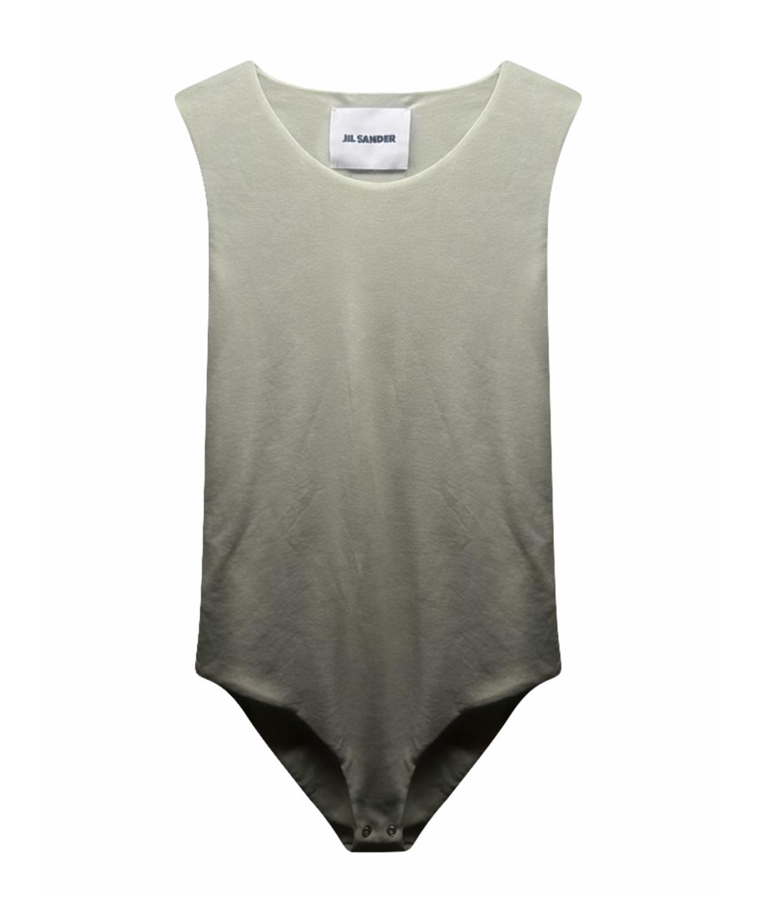 JIL SANDER Хаки боди, фото 1
