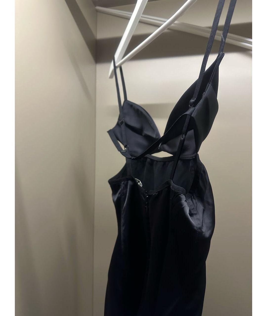 NENSI DOJAKA Черное коктейльное платье, фото 2