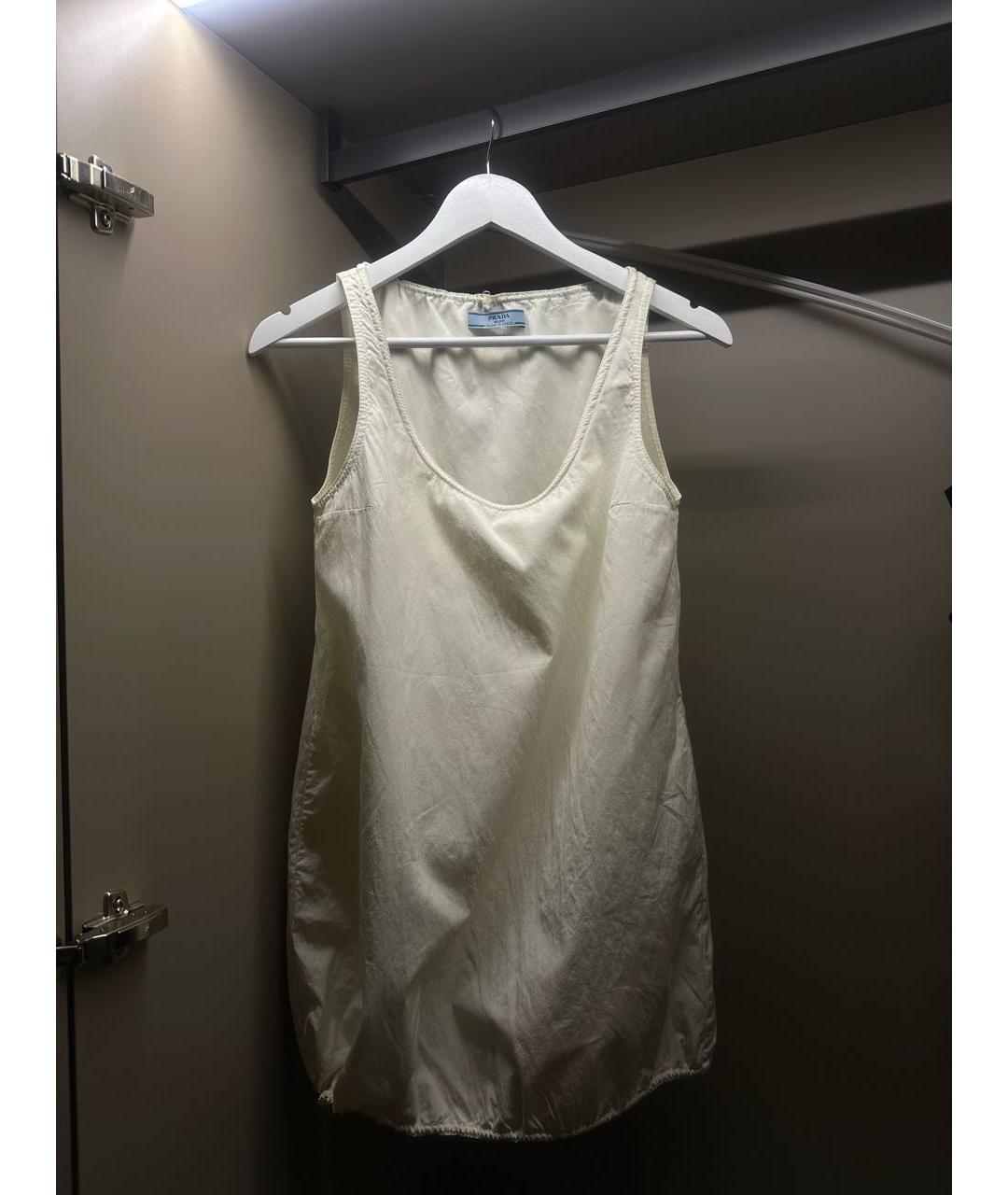 PRADA Бежевое повседневное платье, фото 3