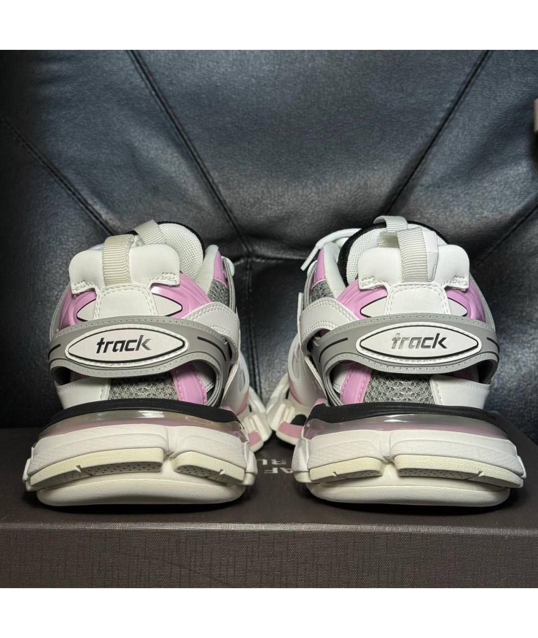 BALENCIAGA Белые текстильные кроссовки, фото 2