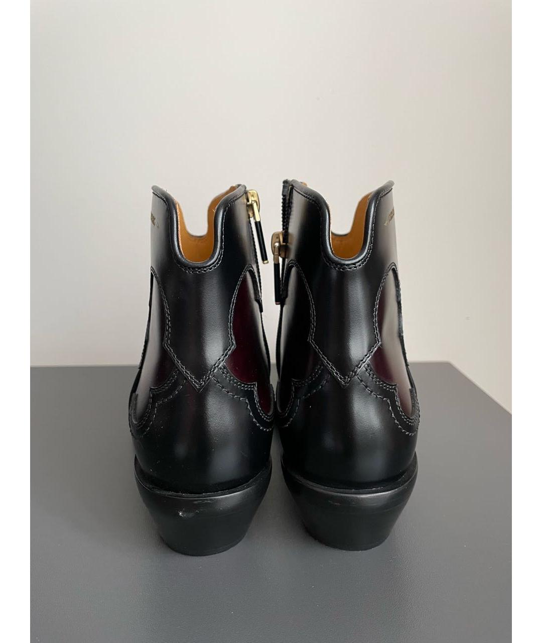 CHRISTIAN DIOR Кожаные полусапоги, фото 4