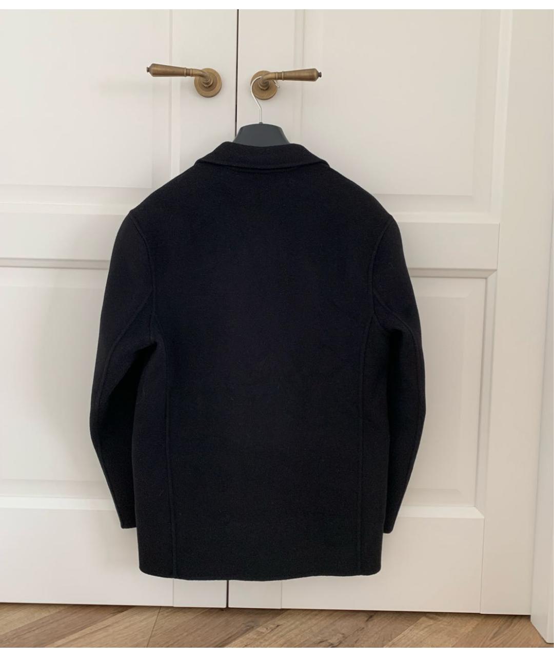 ANINE BING Черный шерстяной жакет/пиджак, фото 4