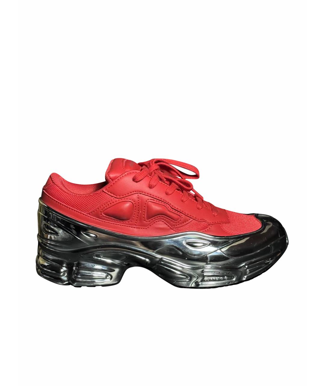 ADIDAS X RAF SIMONS Красные текстильные кроссовки, фото 9