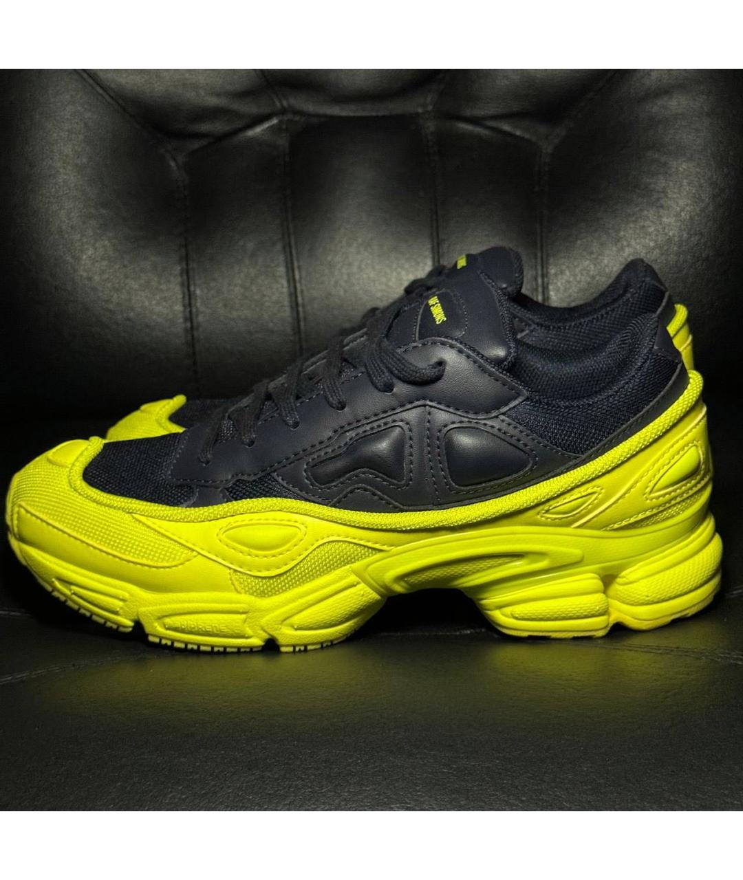 ADIDAS X RAF SIMONS Желтые текстильные кроссовки, фото 3