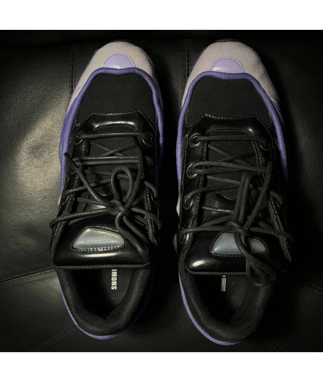 ADIDAS X RAF SIMONS Фиолетовые текстильные низкие кроссовки / кеды, фото 7