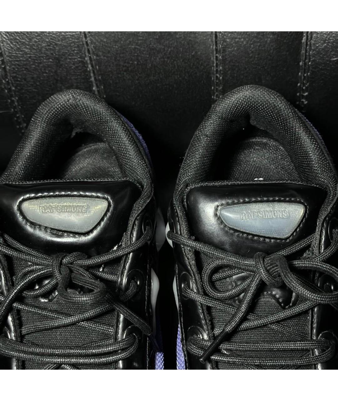 ADIDAS X RAF SIMONS Фиолетовые текстильные низкие кроссовки / кеды, фото 7