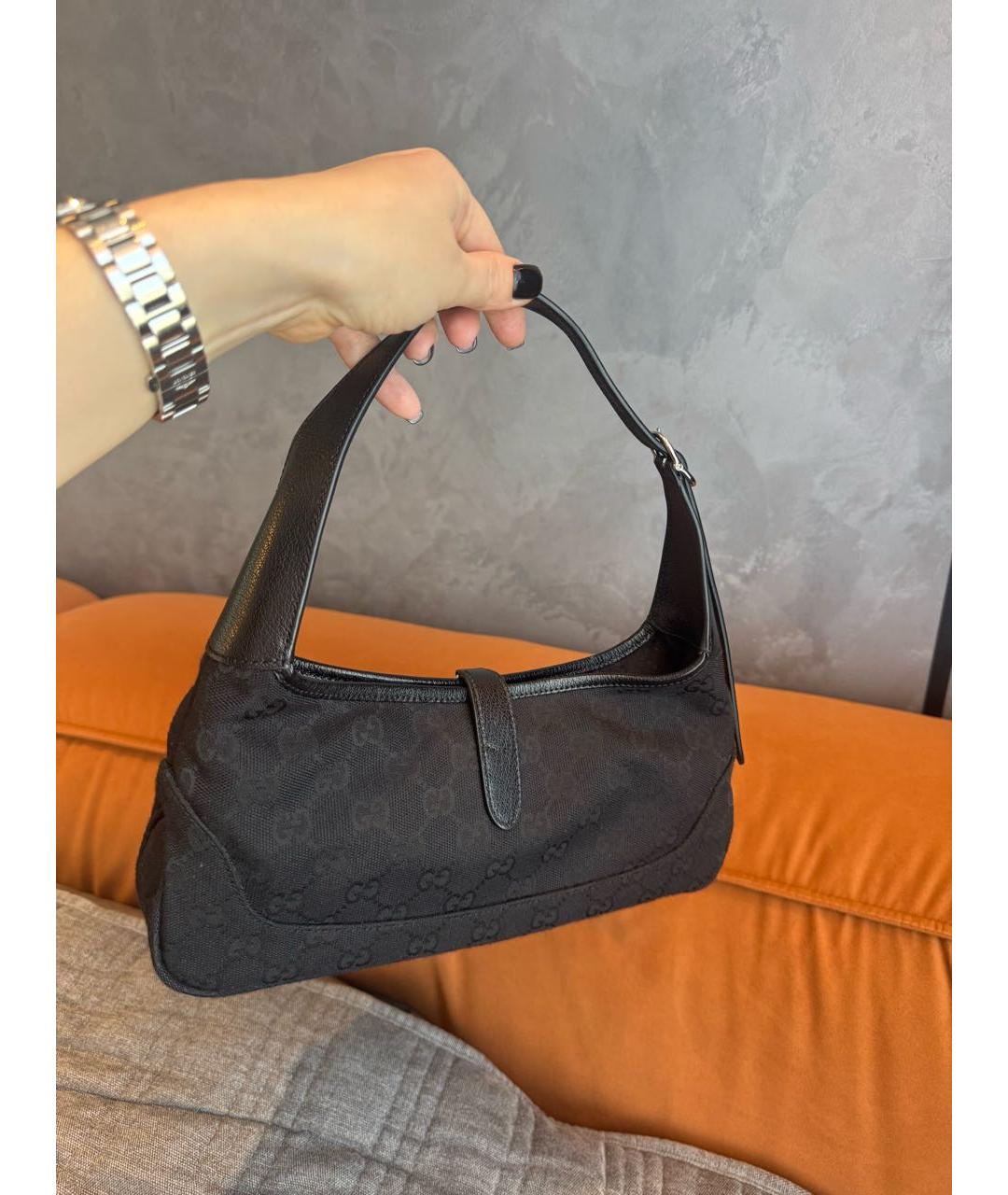 GUCCI Черная сумка с короткими ручками, фото 6