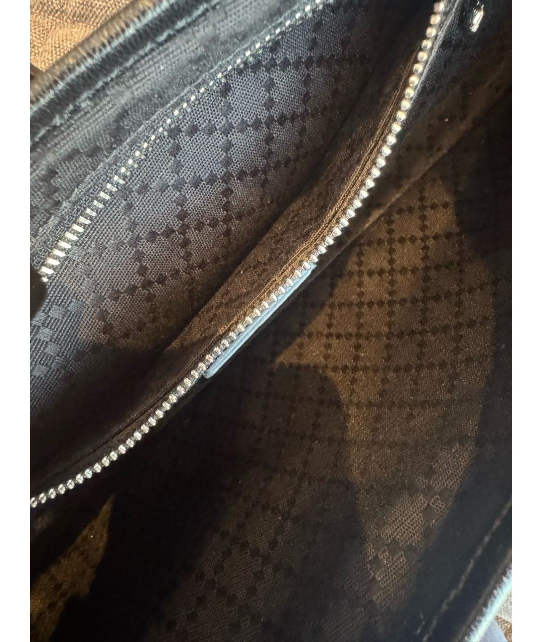 GUCCI Черная сумка с короткими ручками, фото 5