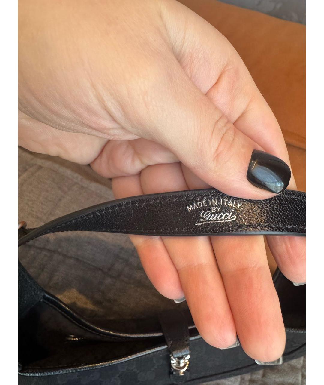 GUCCI Черная сумка с короткими ручками, фото 4