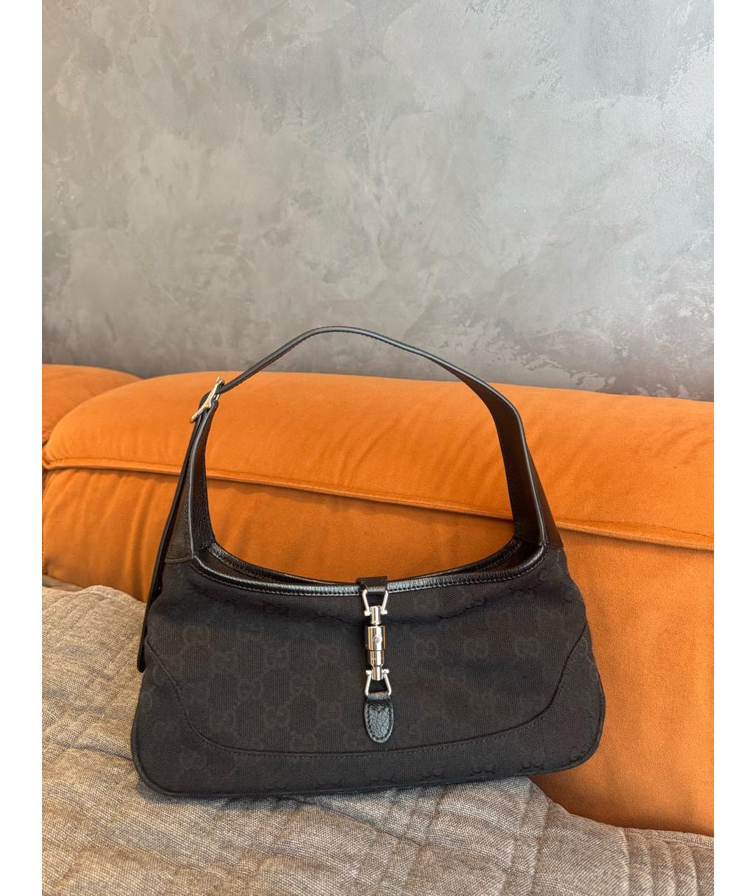 GUCCI Черная сумка с короткими ручками, фото 2