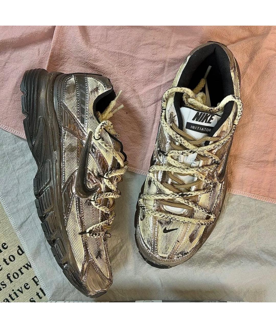 NIKE Бежевые кроссовки, фото 4