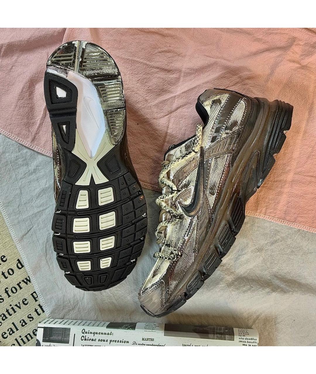 NIKE Бежевые кроссовки, фото 5