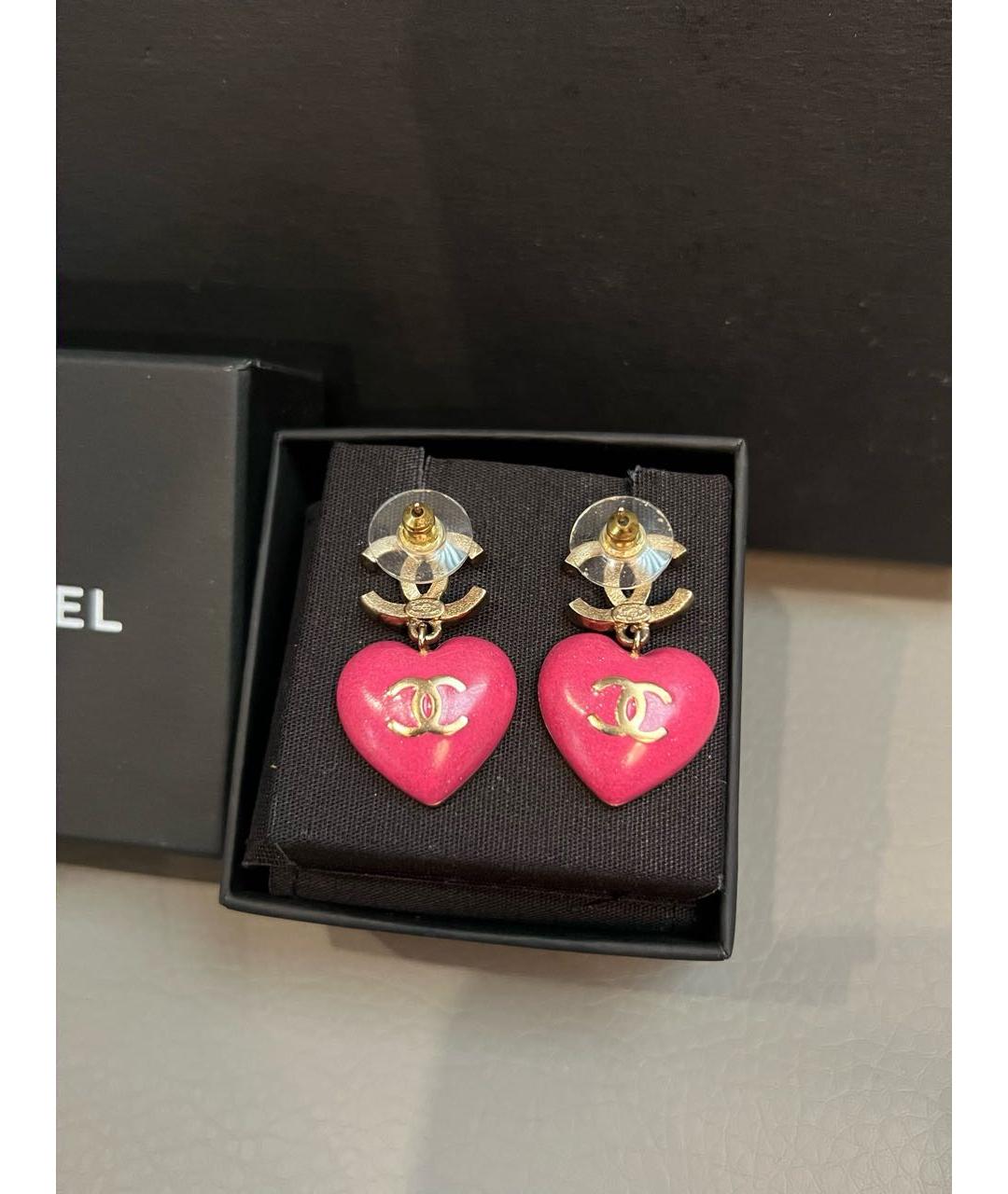 CHANEL Золотые серьги, фото 3