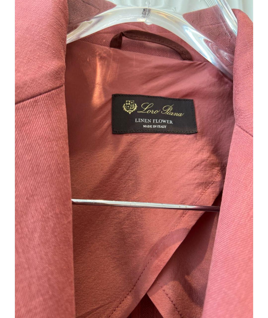 LORO PIANA Льняной жакет/пиджак, фото 3