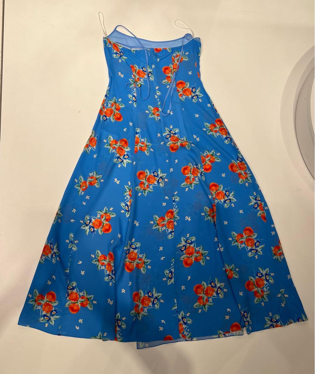 ULYANA SERGEENKO Мульти шелковая туника, фото 8