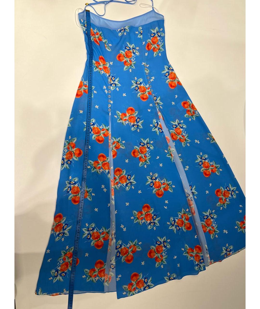 ULYANA SERGEENKO Мульти шелковая туника, фото 7