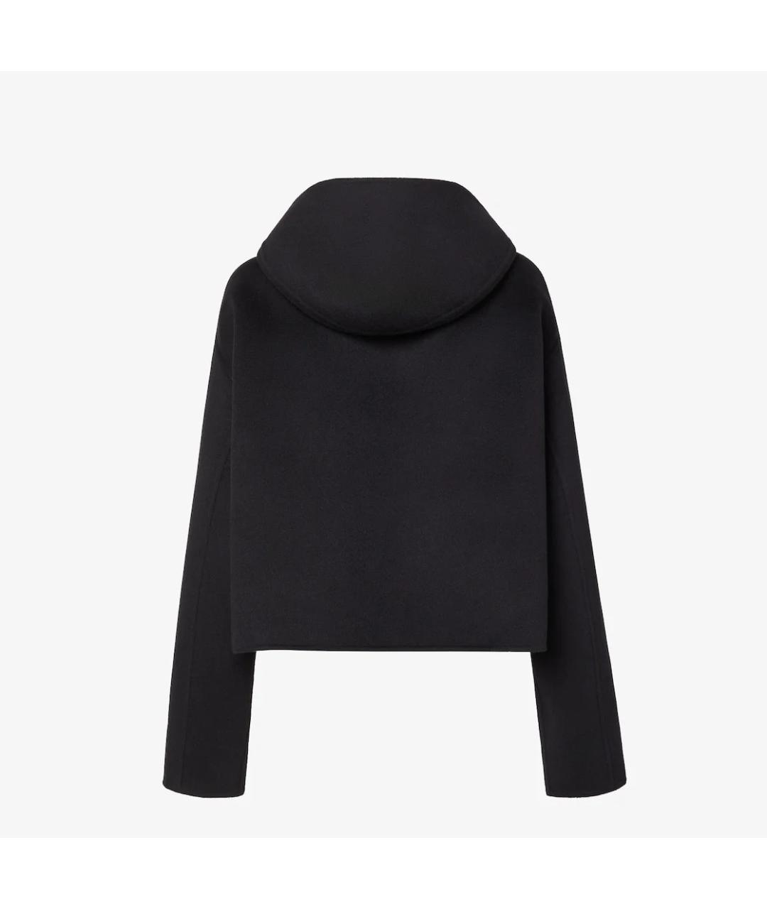 FENDI Черная шерстяная куртка, фото 3