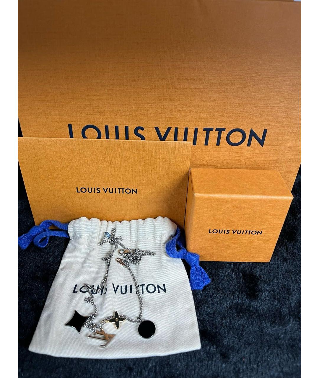 LOUIS VUITTON Серебряное колье, фото 3