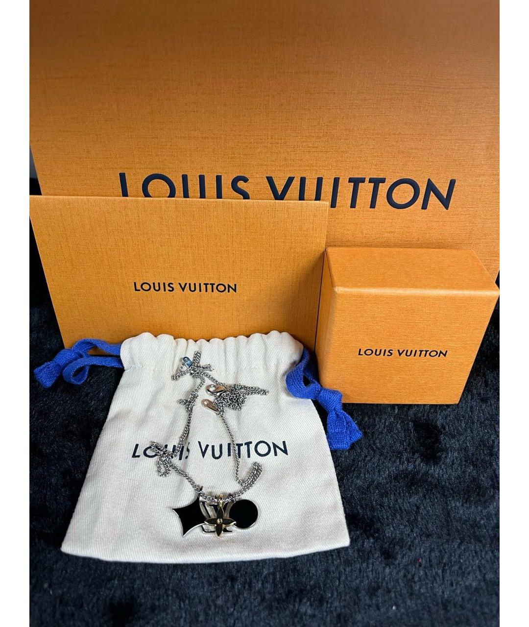 LOUIS VUITTON Серебряное колье, фото 4