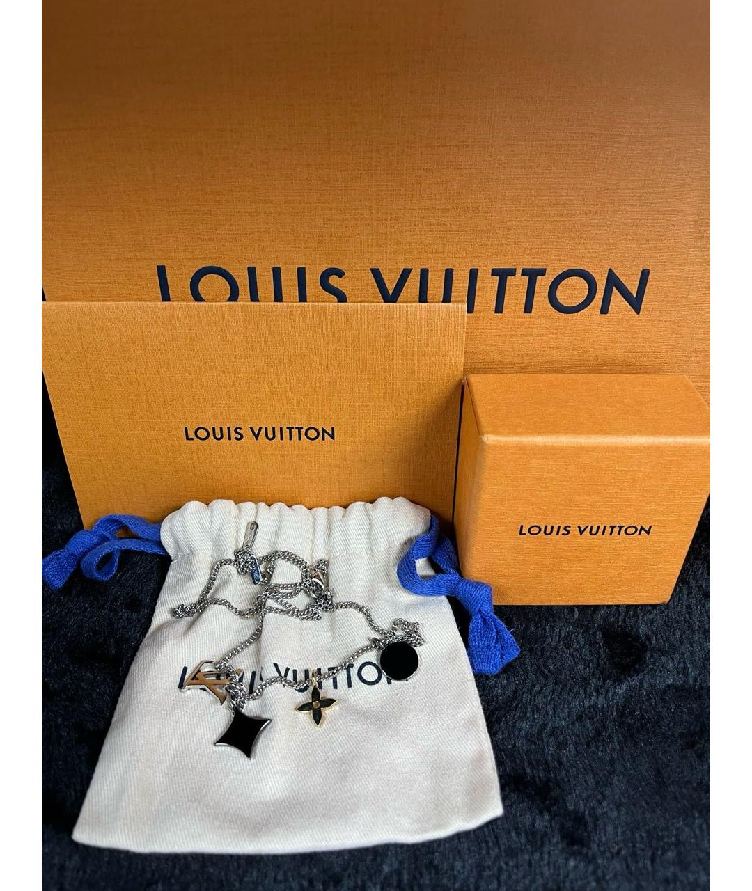 LOUIS VUITTON Серебряное колье, фото 7