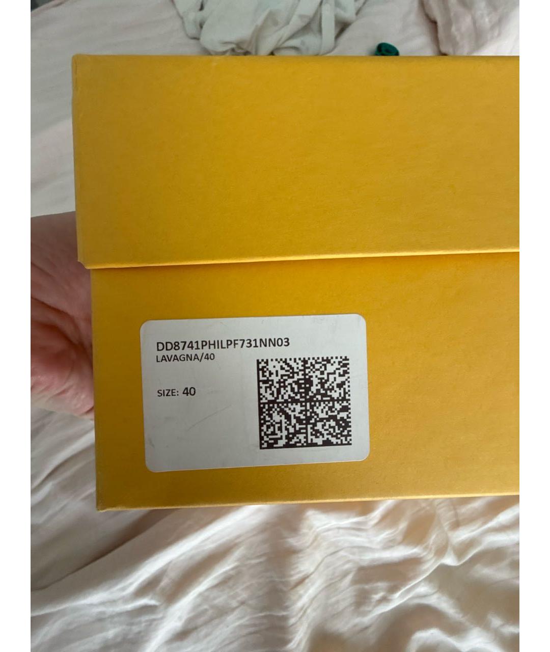 DOUCAL'S Антрацитовые замшевые лоферы, фото 6