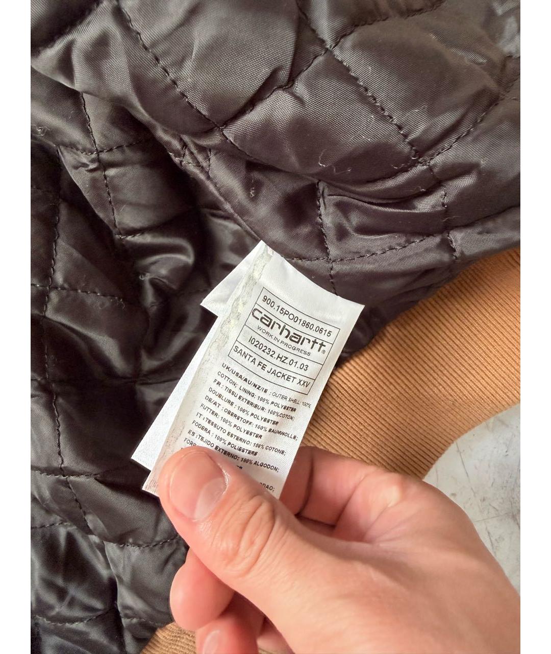 CARHARTT Коричневая куртка, фото 7