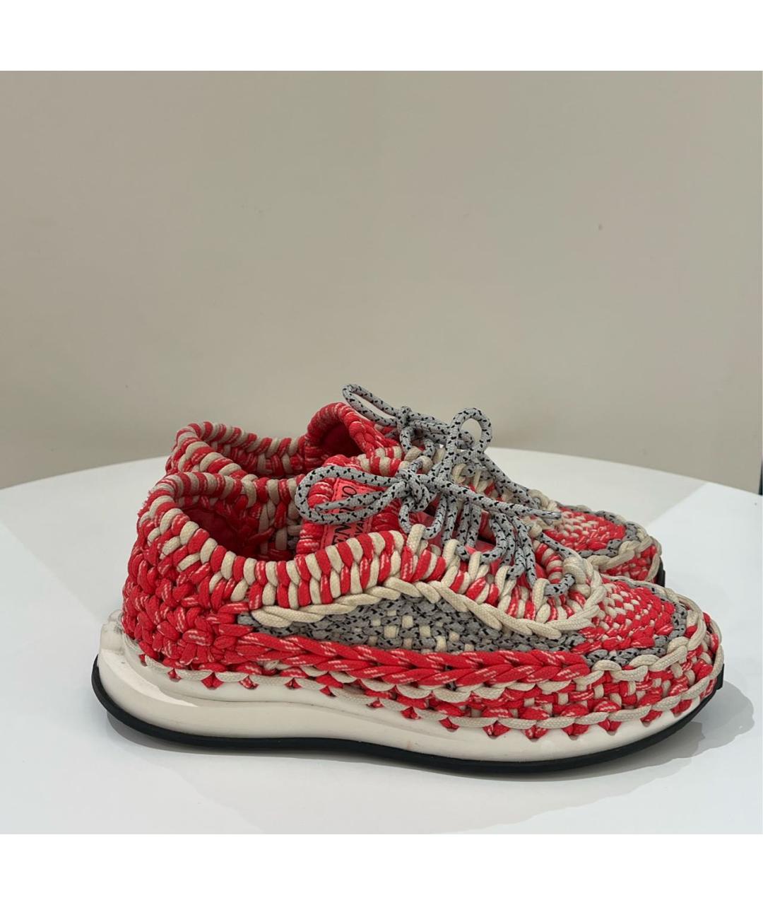 VALENTINO Мульти текстильные кеды, фото 9