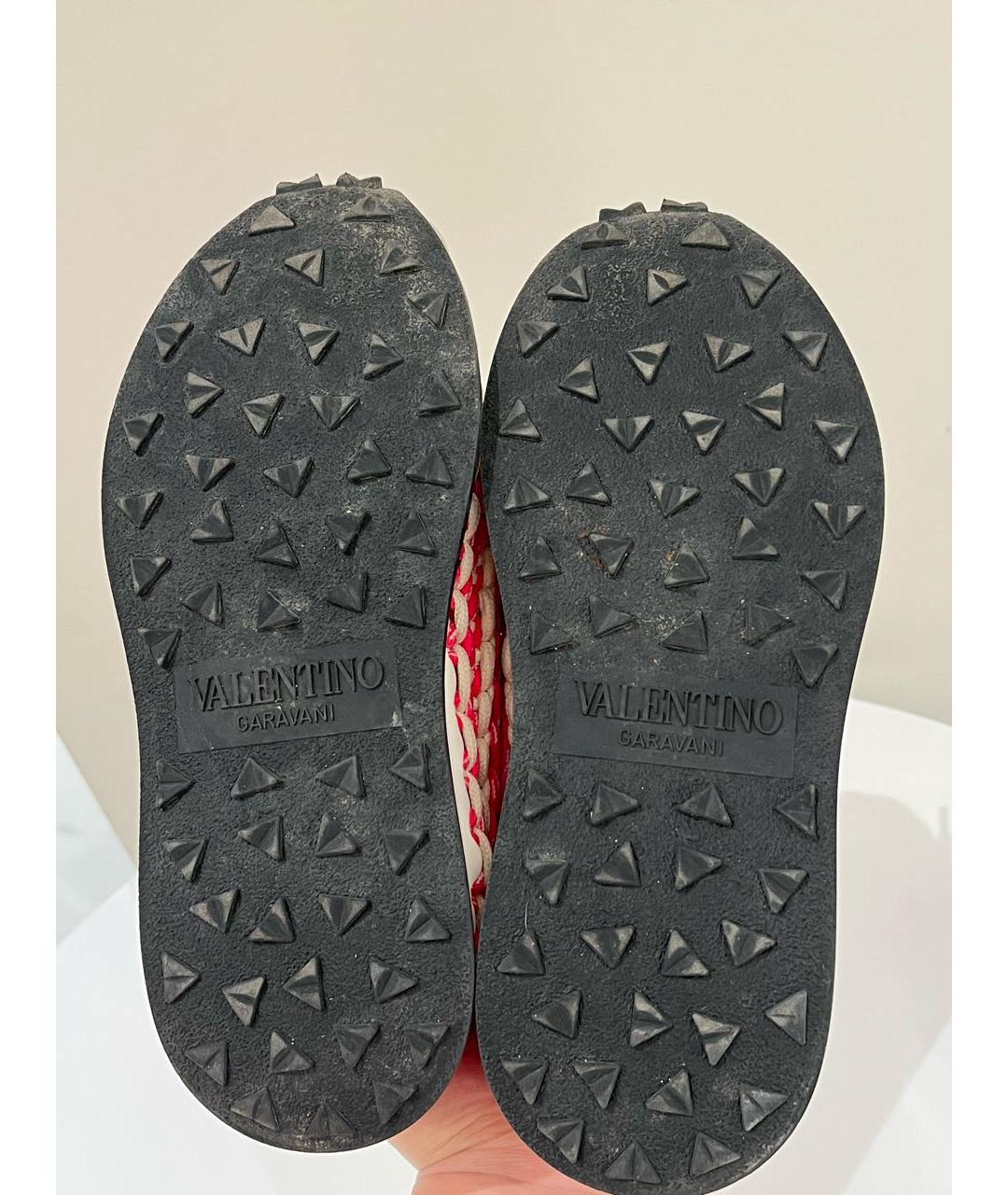 VALENTINO Мульти текстильные кеды, фото 7