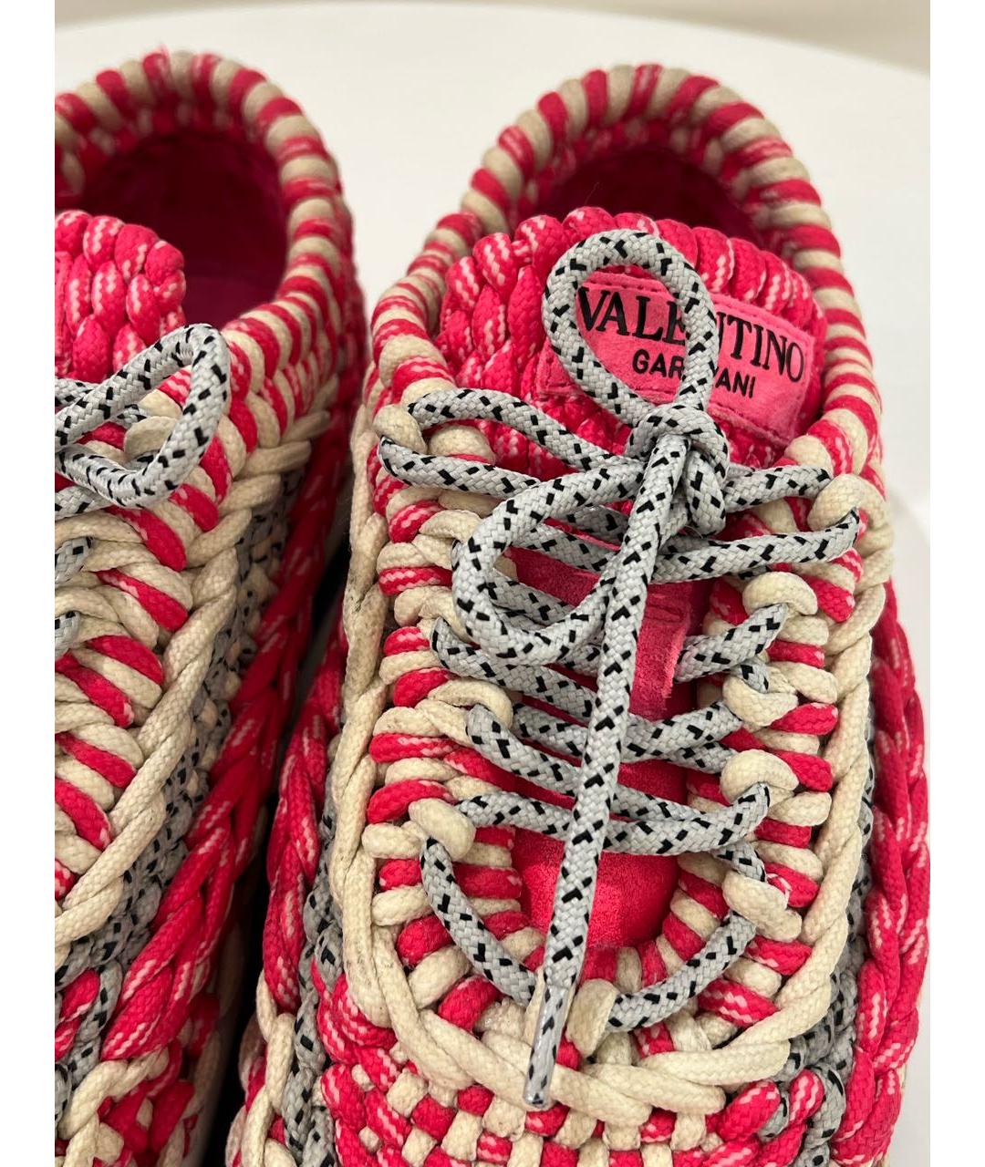 VALENTINO Мульти текстильные кеды, фото 8