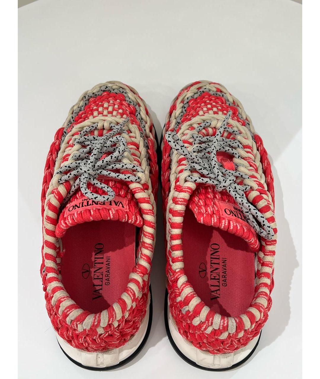 VALENTINO Мульти текстильные кеды, фото 3