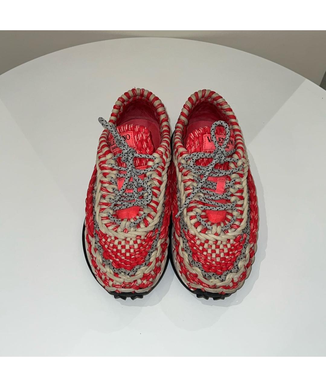 VALENTINO Мульти текстильные кеды, фото 2