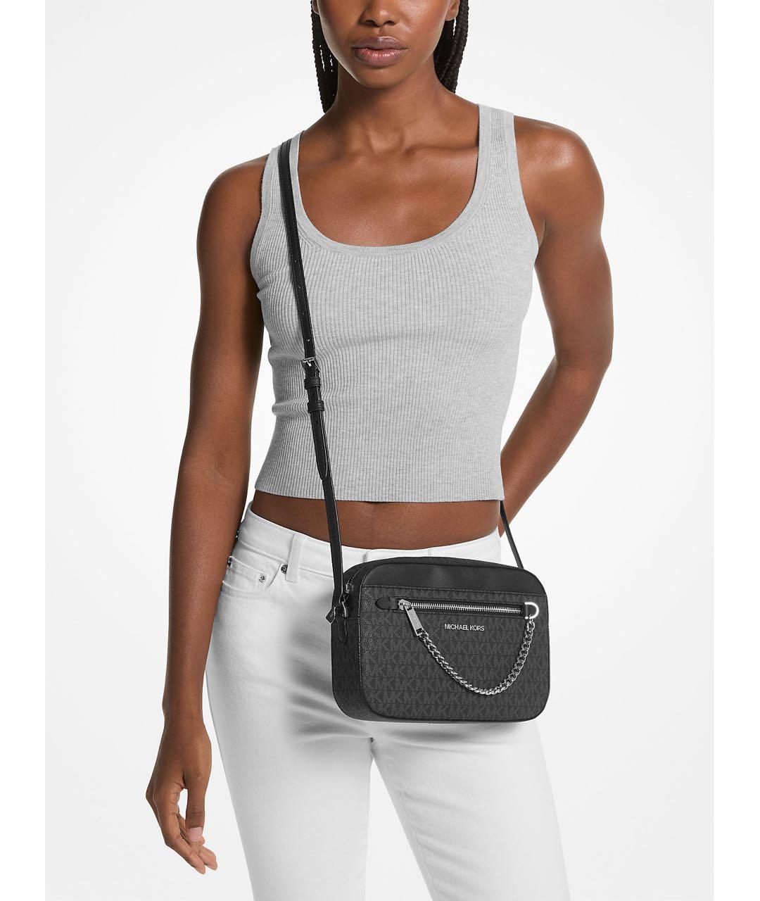 MICHAEL KORS Черная сумка через плечо, фото 4